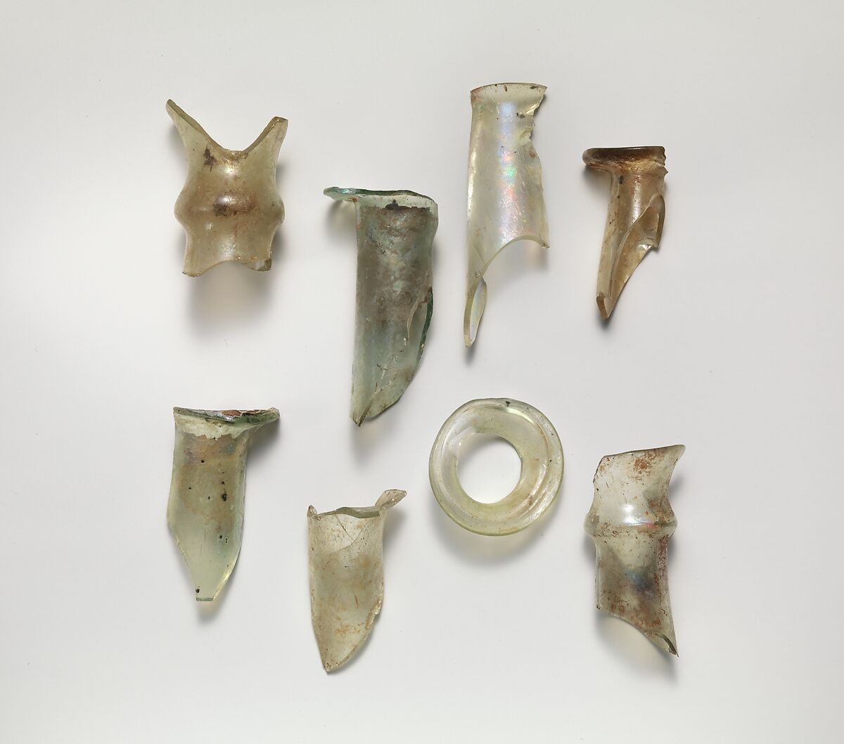 Fragment, Glass, ceramic, European or Middle Eastern 