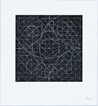 Untitled (an abstract composition), Gabriel Orozco (Mexican, born Jalapa Enriquez, 1962), Etching, chine collé 