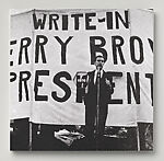 Write-In Jerry Brown President, Doug Aitken (American, born Redondo Beach, California, 1968), Artist's book 