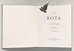 The Island of Rota, Abelardo Morell (American, born Havana, Cuba, 1948), Artist's book