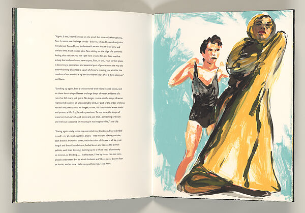 Annie, Gwen, Lilly, Pam and Tulip, Eric Fischl (American, born New York, 1948), Artist's book