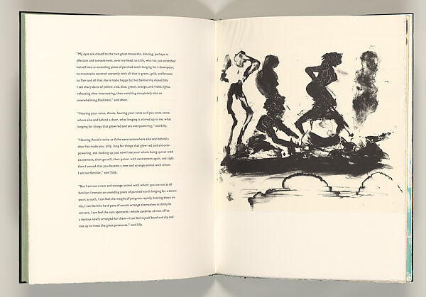 Annie, Gwen, Lilly, Pam and Tulip, Eric Fischl (American, born New York, 1948), Artist's book