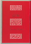 My Pretty Pony, Barbara Kruger (American, born Newark, New Jersey, 1945), Artist's book
