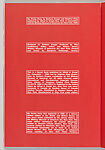 My Pretty Pony, Barbara Kruger (American, born Newark, New Jersey, 1945), Artist's book (trade)