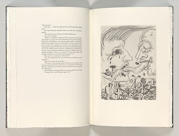 Ghost of Chance, George Condo (American, born Concord, New Hampshire, 1957), Artist's book