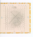 Word, Pat Steir (American, born Newark, New Jersey, 1940), Artist's book with five drypoints (one with aquatint) with pencil and colored pencil additions