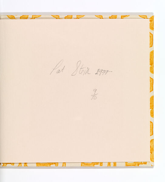 Word, Pat Steir (American, Newark, New Jersey 1940–2026 New York), Artist's book with five drypoints (one with aquatint) with pencil and colored pencil additions