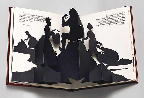Freedom, a Fable, Kara Walker (American, born Stockton, California, 1969), Pop-up artist's book
