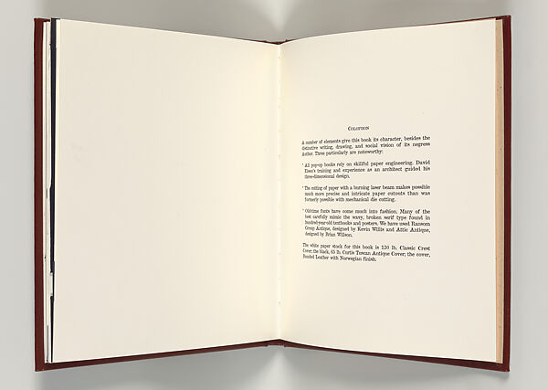 Freedom, a Fable, Kara Walker (American, born Stockton, California, 1969), Pop-up artist's book