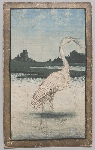 1 of Herons, from The Courtly Hunt Cards