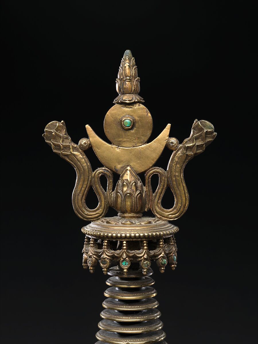 Stupa, Brass, Tibet