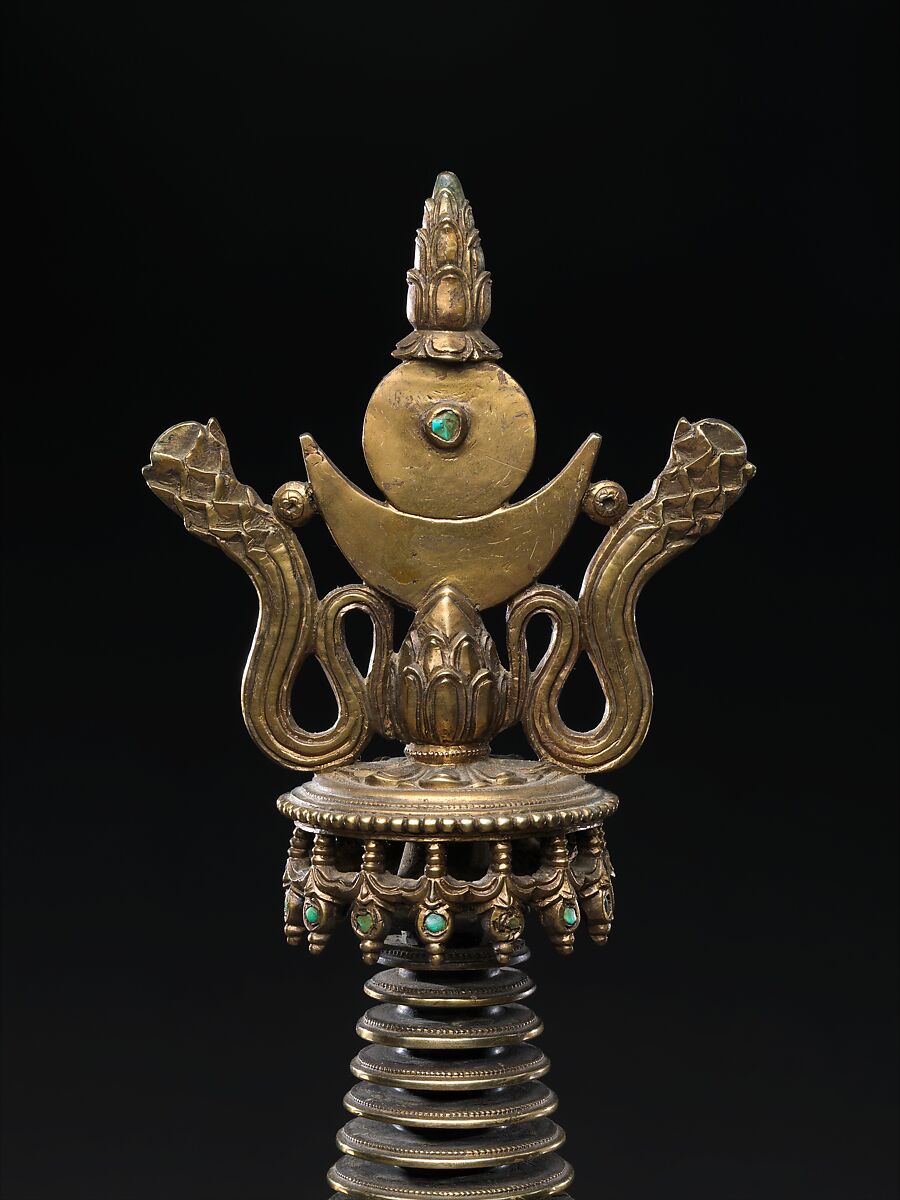 Stupa, Brass, Tibet