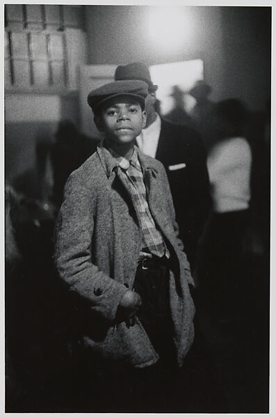 Boy in a cap at a dance, N.Y.C., Diane Arbus (American, New York 1923–1971 New York), Gelatin silver print 