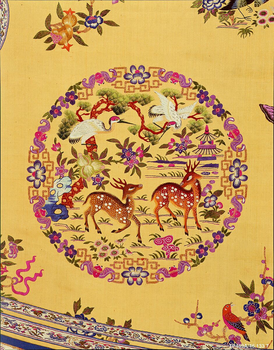 Short Informal Jacket, Silk, metallic thread, China