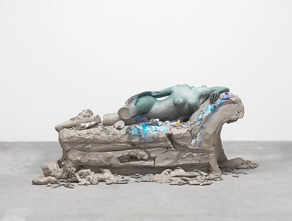 2, Urs Fischer (Swiss, born Zurich, 1973), Cast bronze, oil paint, palladium leaf, clay bole, chalk gesso, rabbit skin glue 