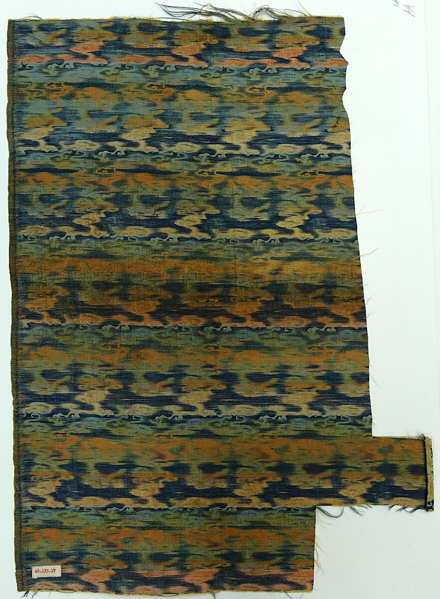 Piece, Silk lampas, China