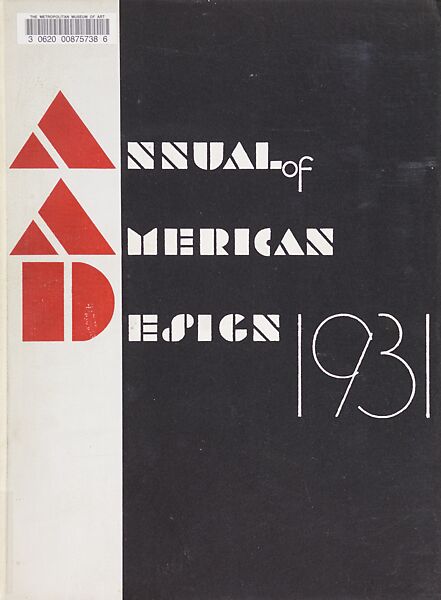 Annual of American design 1931, American Union of Decorative Artists and Craftsmen 