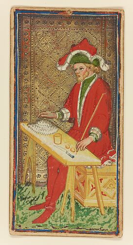 Mountebank, from The Visconti-Sforza Tarot