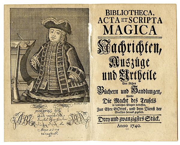 Magic Book, Eberhard David Hauber (German, Hohenhaslach 1695–1765 Copenhagen) 