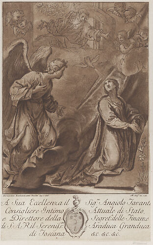 The Annunciation, after Poccetti