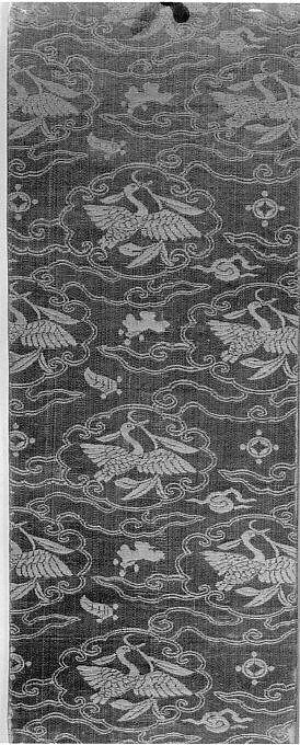 Sutra Cover, Silk satin damask, China
