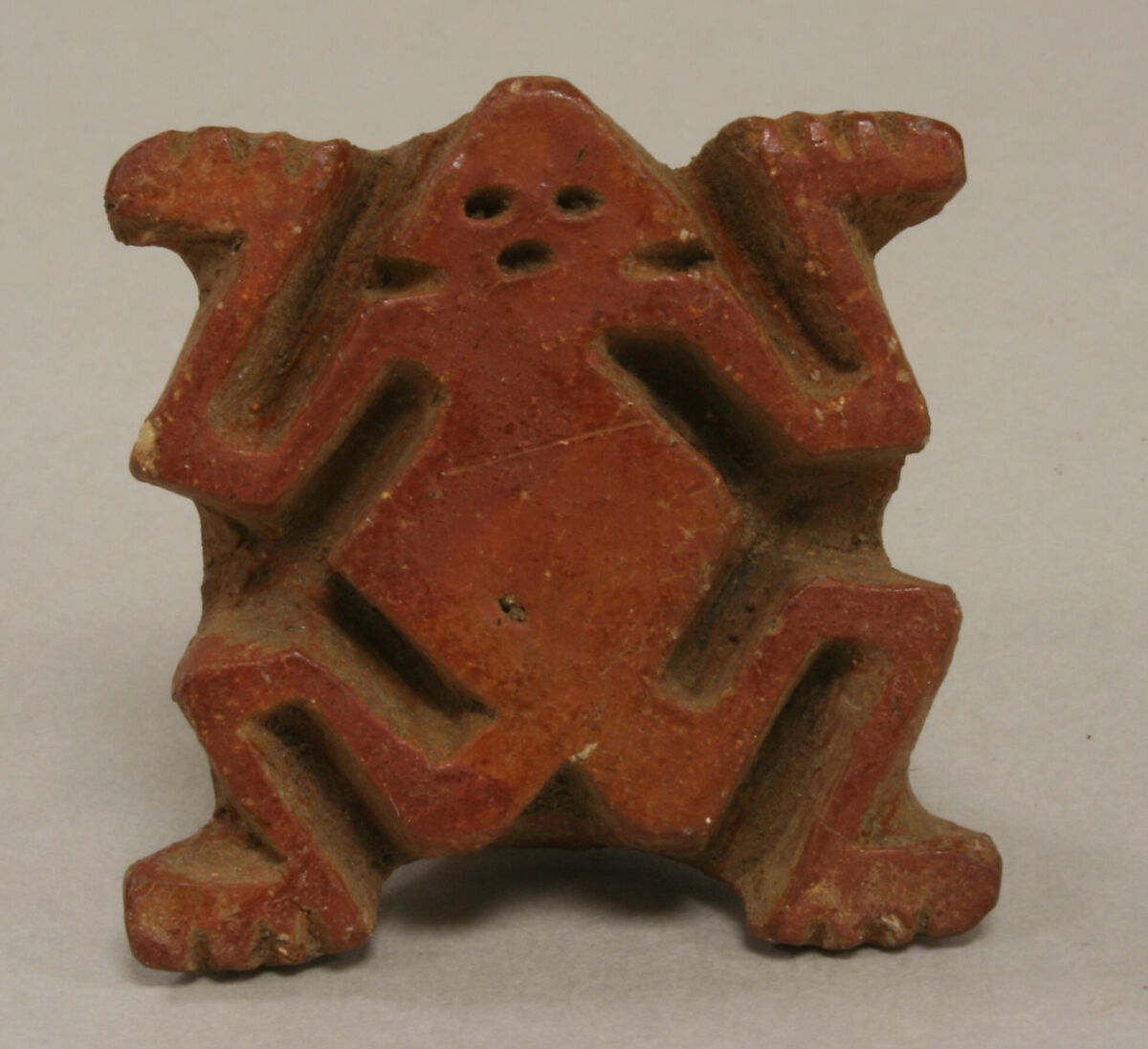 Two Flat Stamps, Ceramic, Atlantic Watershed