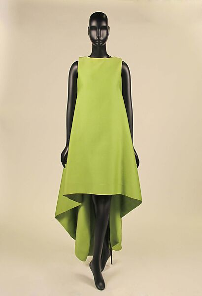 Dress, House of Balenciaga (French, founded 1937), silk, French