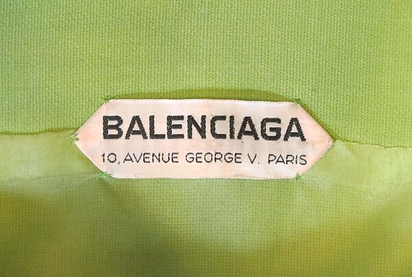 Dress, House of Balenciaga (French, founded 1937), silk, French
