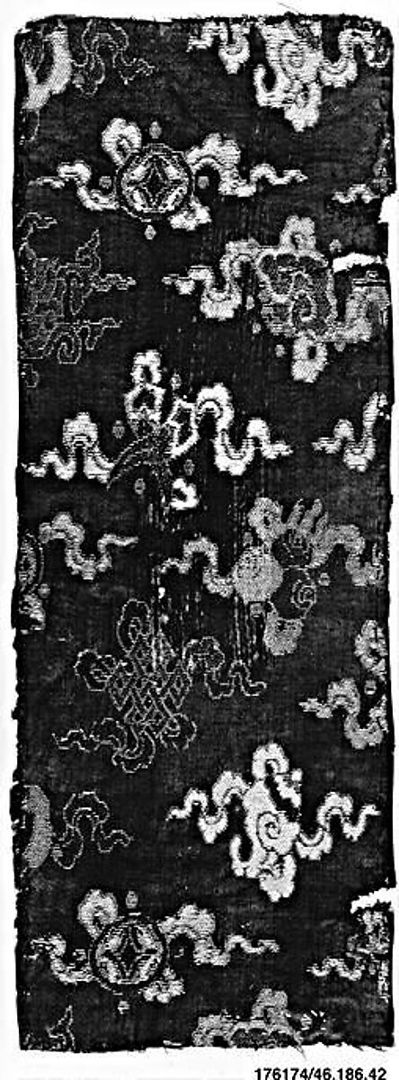 Sutra Cover, Silk, metallic thread, China 