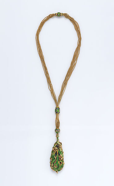 Sautoir, Marcus and Co. (American, New York, 1892–1942), Gold, opal, and enamel, American