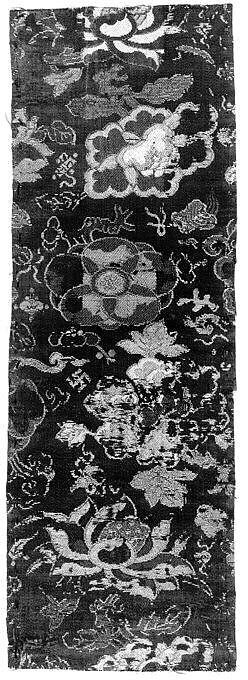 Sutra Cover, Silk, metallic thread, China 