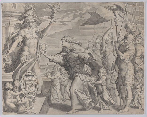 Allegory relating to the Pamphili family
