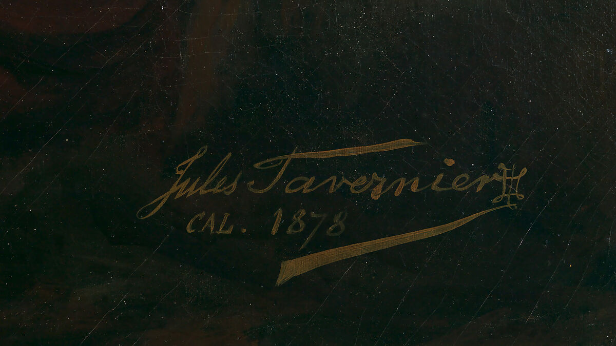 Dance in a Subterranean Roundhouse at Clear Lake, California, Jules Tavernier (American (born France), Paris 1844–1889 Honolulu, Hawaii), Oil on canvas, American