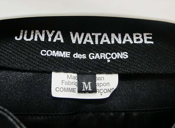 Ensemble, Comme des Garçons (Japanese, founded 1969), polyester, cupro, plastic (polyvinyl chloride), metal, Japanese