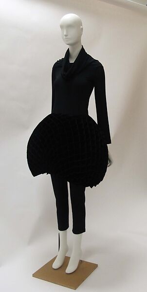 Ensemble, Junya Watanabe (Japanese, born 1961), wool, plastic (polyurethane, polyvinyl chloride), metal, Japanese