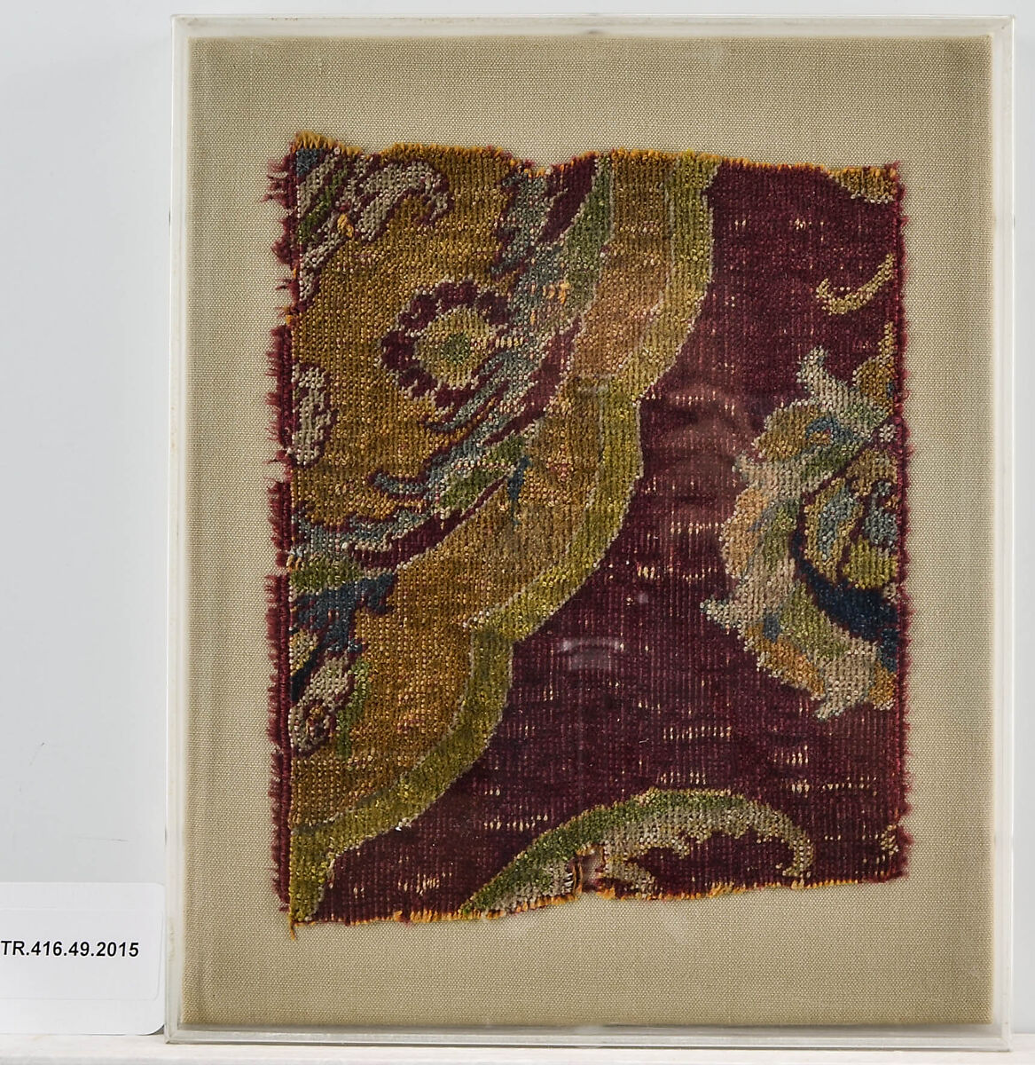 Carpet Fragment, Wool