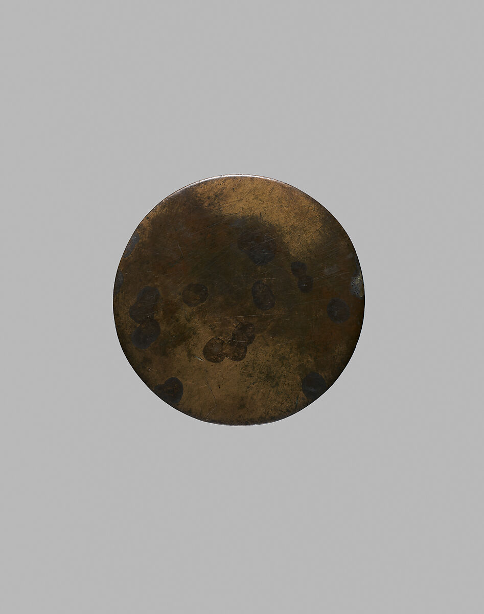 Mirror with Fish, Leaded bronze alloy