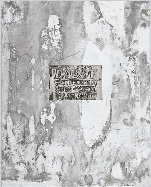 Untitled, Mark Bradford (American, born Los Angeles, California, 1961), Etching, photogravure, and chine collé