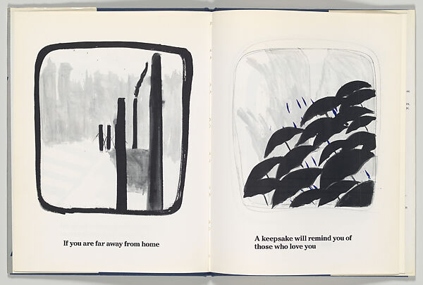 Warm and Cold, Donald Sultan (American, born Asheville, North Carolina, 1951), Artist's book (trade)