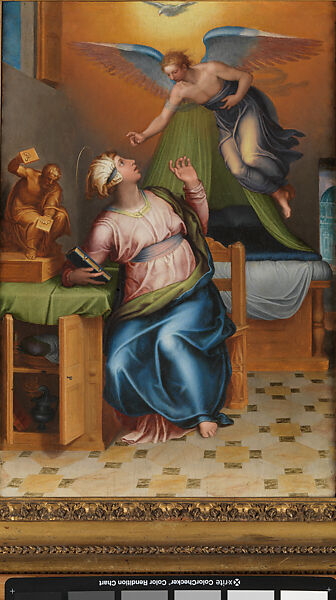 The Annunciation, Marcello Venusti (Italian, Mazzo di Valtellina (Sondrio) ca. 1512–1579 Rome), Oil on panel