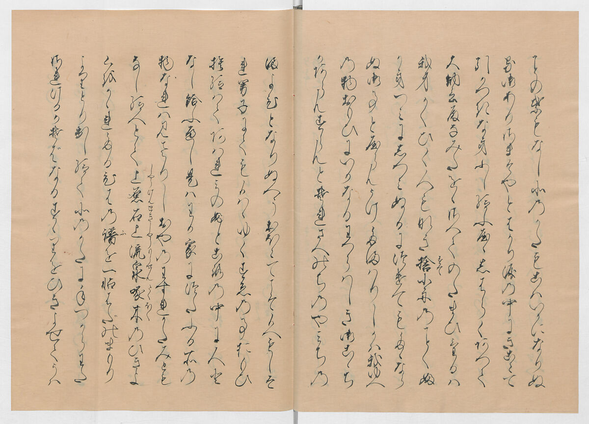 Manuscript Version of “The Chronicle of Great Peace”, Forty-one volumes of books; ink on paper, Japan