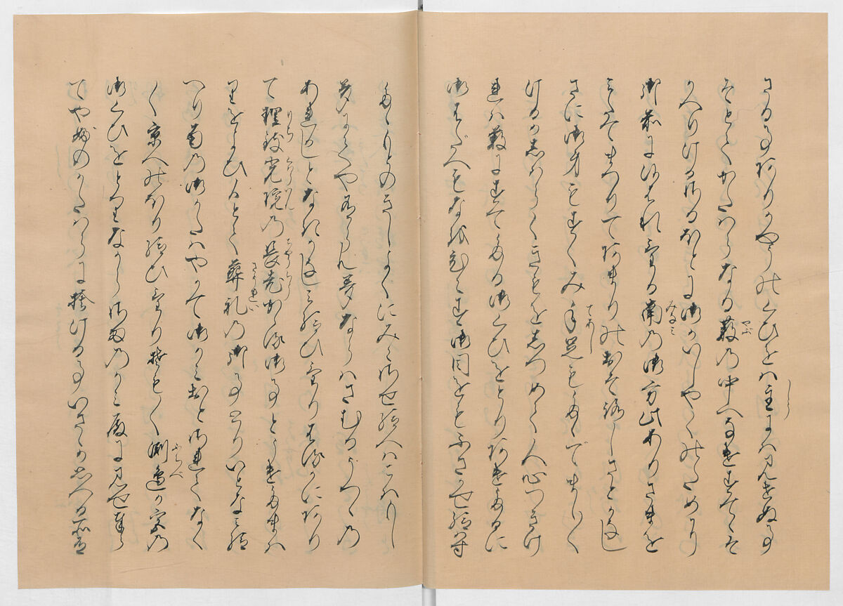 Manuscript Version of “The Chronicle of Great Peace”, Forty-one volumes of books; ink on paper, Japan