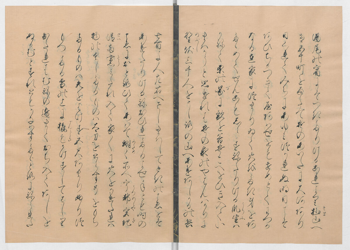 Manuscript Version of “The Chronicle of Great Peace”, Forty-one volumes of books; ink on paper, Japan