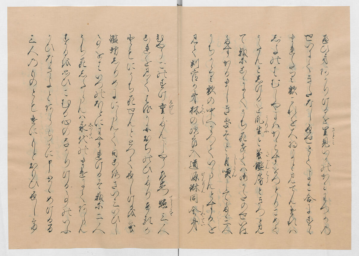 Manuscript Version of “The Chronicle of Great Peace”, Forty-one volumes of books; ink on paper, Japan