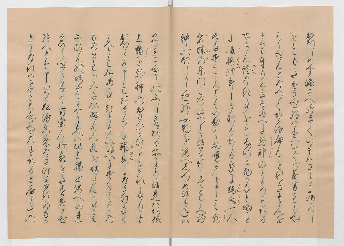 Manuscript Version of “The Chronicle of Great Peace”, Forty-one volumes of books; ink on paper, Japan