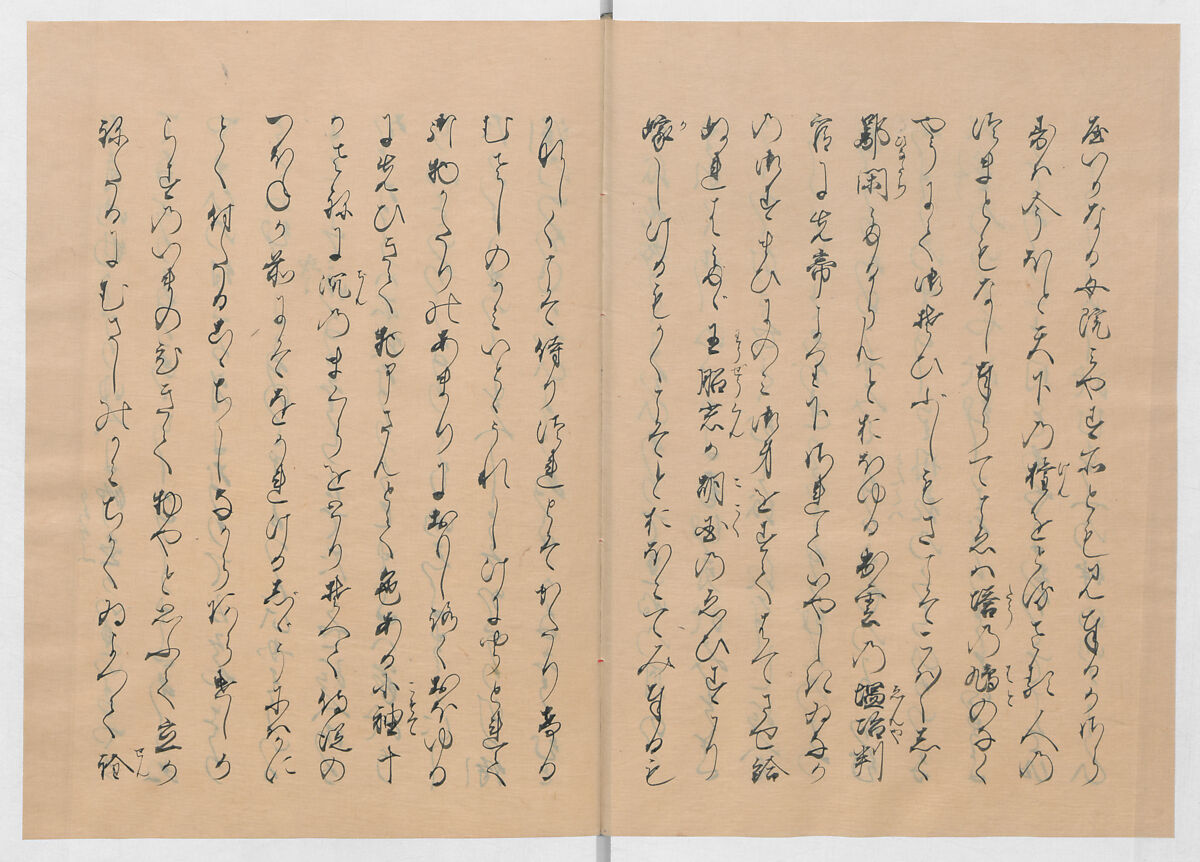Manuscript Version of “The Chronicle of Great Peace”, Forty-one volumes of books; ink on paper, Japan