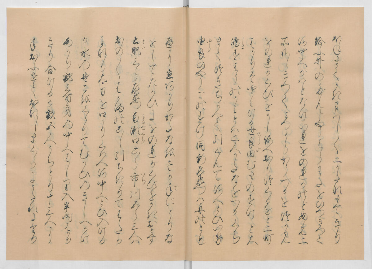 Manuscript Version of “The Chronicle of Great Peace”, Forty-one volumes of books; ink on paper, Japan