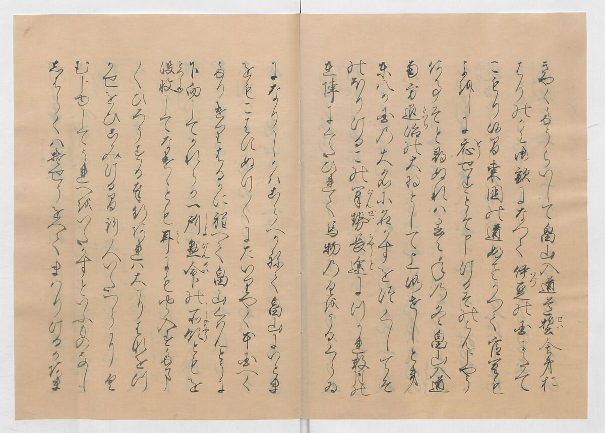 Manuscript Version of “The Chronicle of Great Peace”, Forty-one volumes of books; ink on paper, Japan