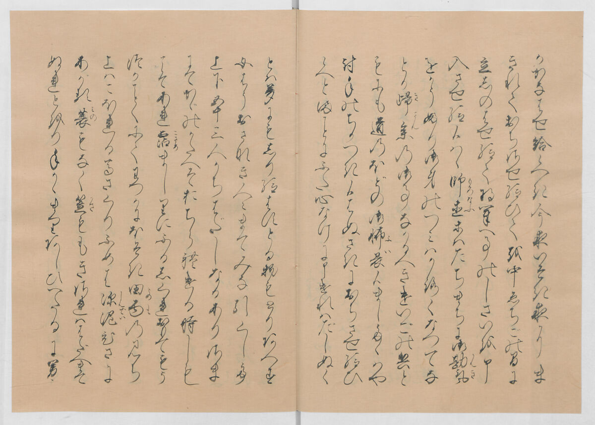 Manuscript Version of “The Chronicle of Great Peace”, Forty-one volumes of books; ink on paper, Japan