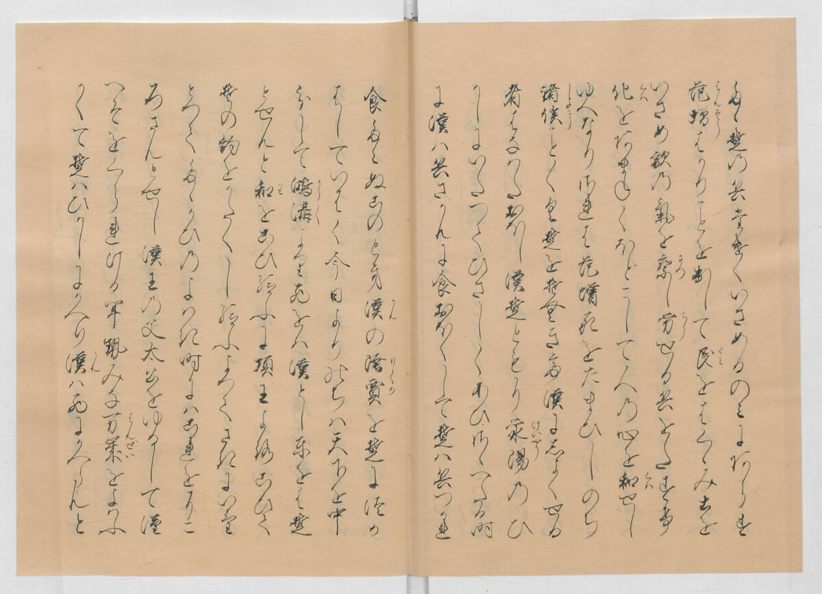 Manuscript Version of “The Chronicle of Great Peace”, Forty-one volumes of books; ink on paper, Japan